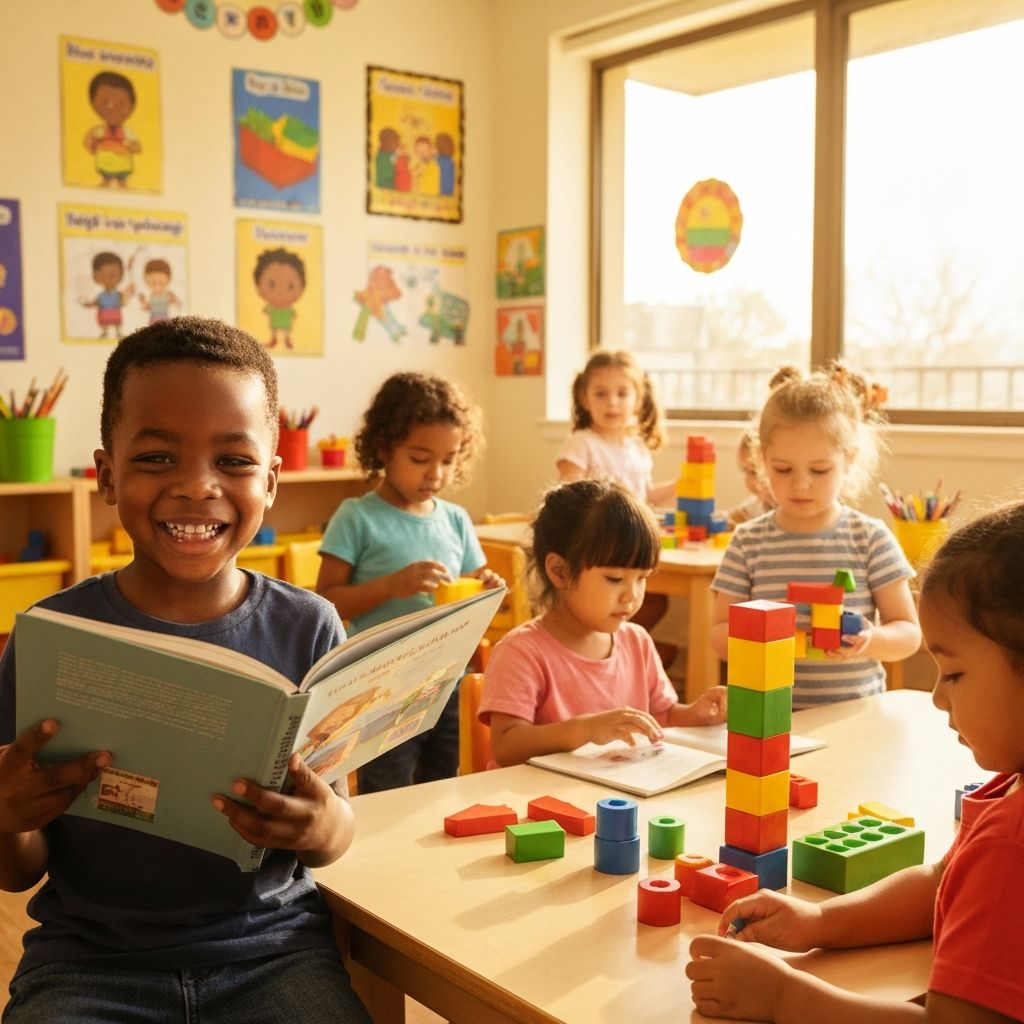Happy children playing at My Cutie Sunshine Daycare